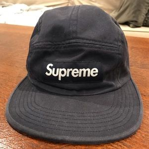 Supreme camp hat- blue